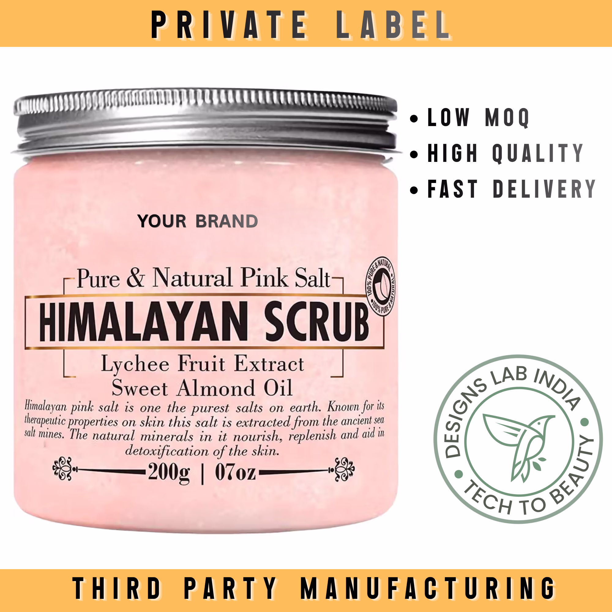 Himalayan Pink Salt Scrub